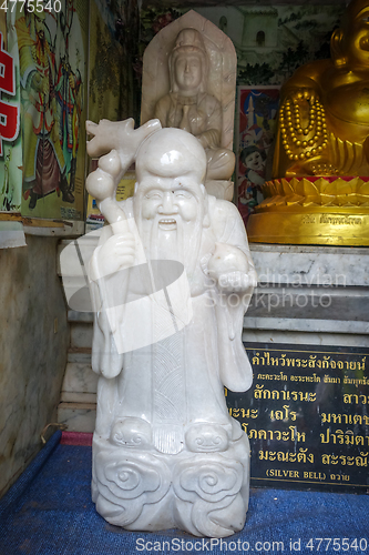 Image of Monk statue, Wat Doi Suthep temple, Chiang Mai, Thailand