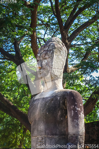 Image of Statue in Wat Phra Si Sanphet temple, Ayutthaya, Thailand