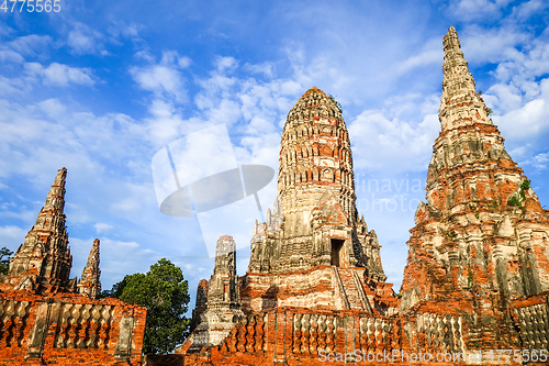 Image of Wat Chaiwatthanaram temple, Ayutthaya, Thailand