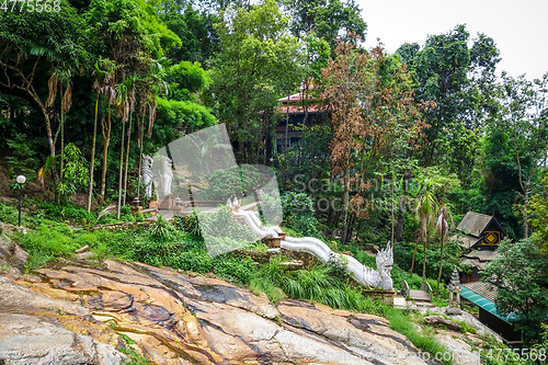 Image of Wat Palad temple buildings, Chiang Mai, Thailand