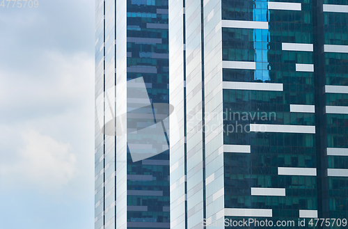 Image of Business skyscraper background. SIngapore