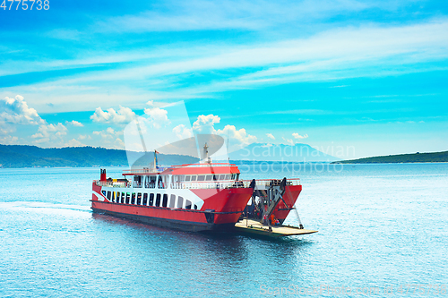 Image of Bali Java ferry boat, Indonesia
