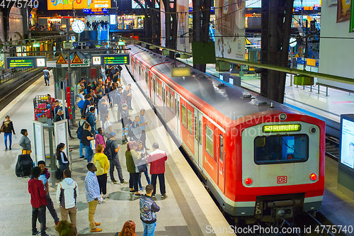 Image of Hamburg Central Railway station Germany