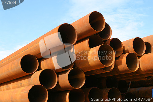 Image of Steel pipes