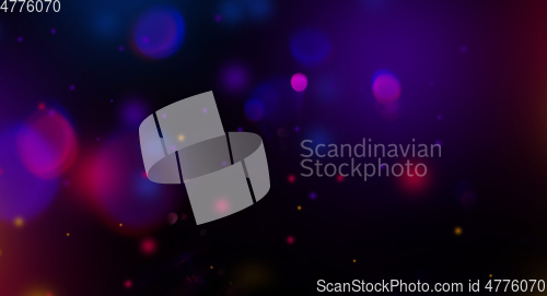 Image of Lens flare particles abstract background