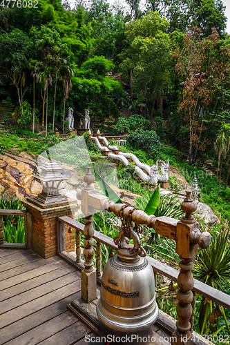 Image of Wat Palad temple buildings, Chiang Mai, Thailand