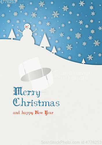 Image of Merry Christmas child card