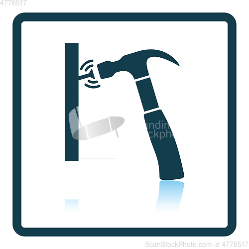 Image of Icon of hammer beat to nail