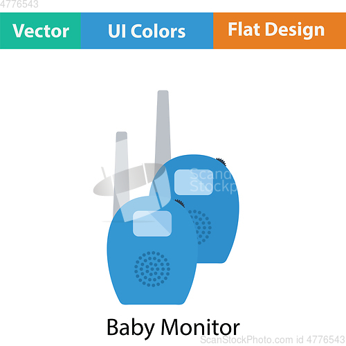Image of Baby radio monitor icon