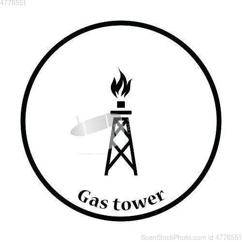 Image of Gas tower icon