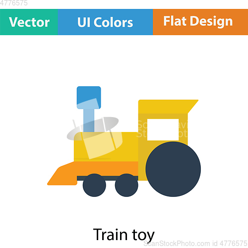 Image of Train toy icon