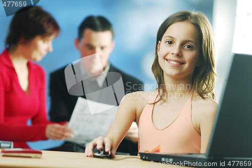 Image of A child in the work