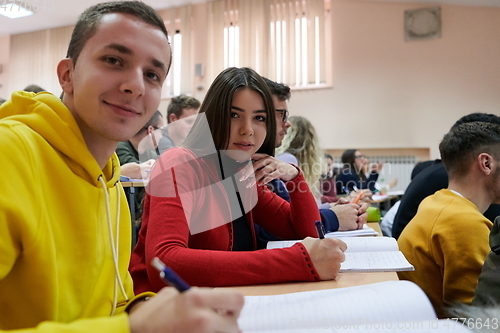 Image of Students Gruop In the uni Amphitheather