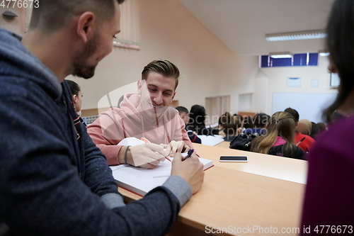 Image of Students Gruop In the uni Amphitheather