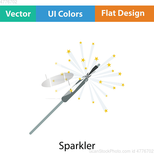 Image of Party sparkler icon