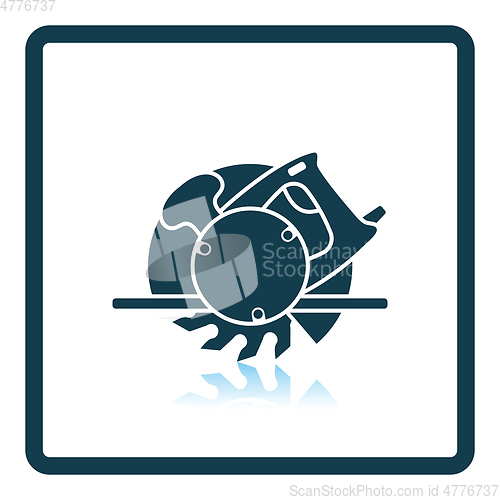 Image of Icon of circular saw