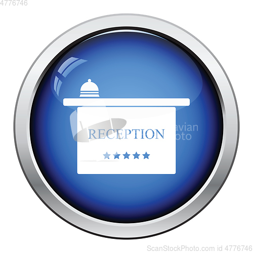 Image of Hotel reception desk icon