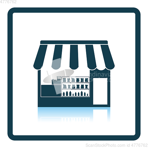 Image of Tent shop icon