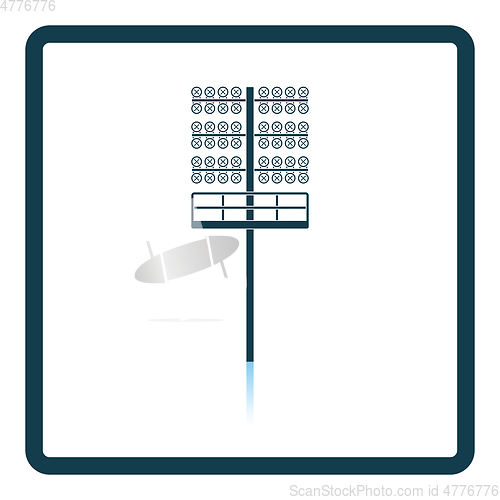Image of Icon of football  light mast