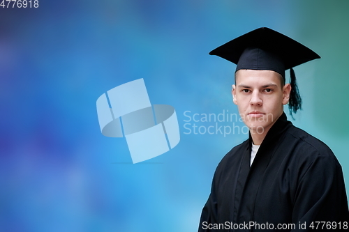 Image of portrait of the student on graduation day