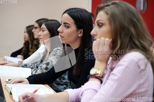 Image of Students Gruop In the uni Amphitheather