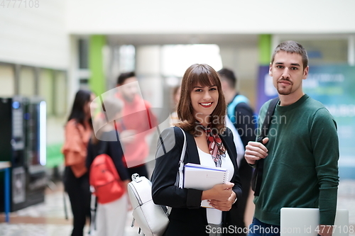 Image of students using modern technology in school