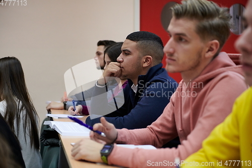 Image of Students Gruop In the uni Amphitheather