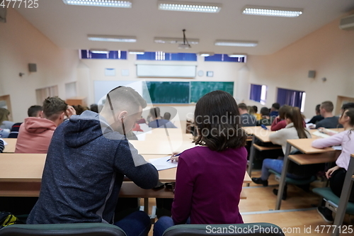 Image of Students Gruop In the uni Amphitheather