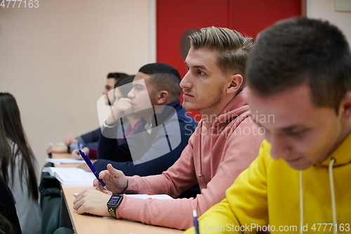 Image of Students Gruop In the uni Amphitheather