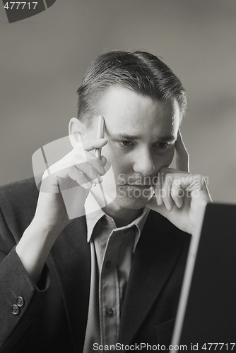 Image of A working man