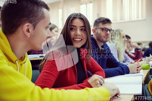 Image of Students Gruop In the uni Amphitheather