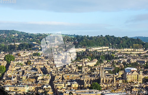 Image of HDR Aerial view of Bath