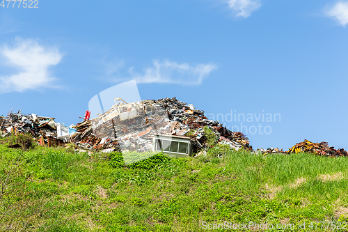 Image of Landfill in city