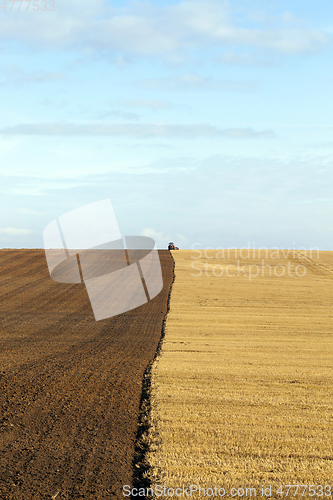Image of plowed soil