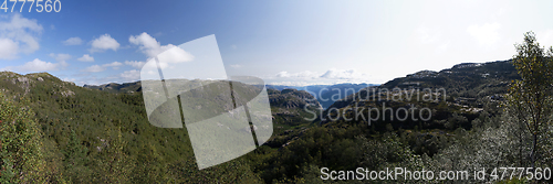 Image of Way to the Preikestolen, Rogaland, Norway