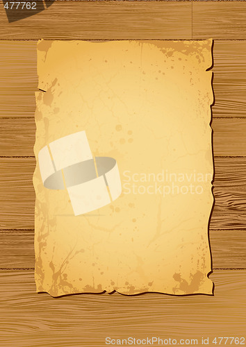 Image of light wood parchment