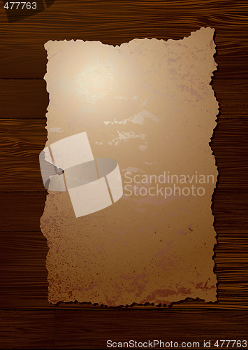 Image of parchment wood grain