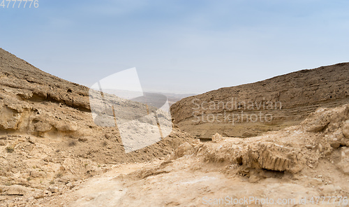 Image of Travel in Israel negev desert landscape