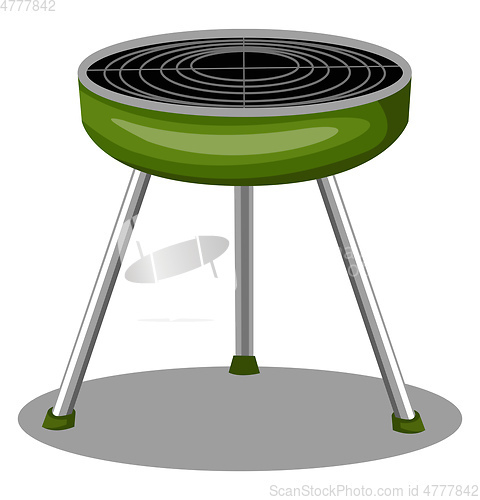 Image of steamer vector color illustration.