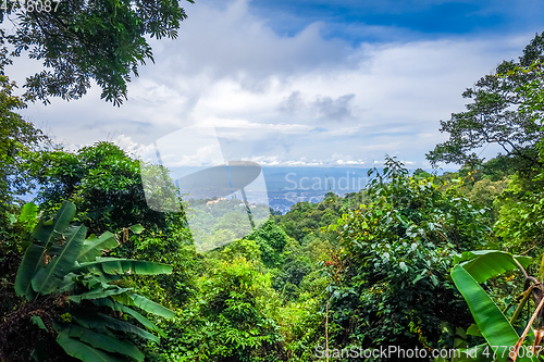 Image of Chiang Mai, mountains and jungle landscape, Thailand