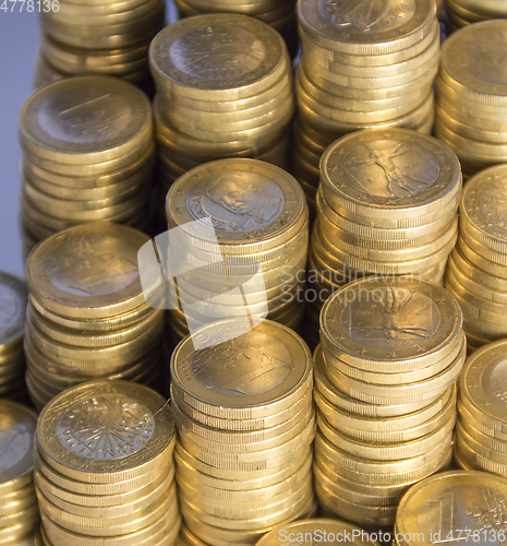 Image of lots of euro coins