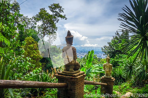 Image of Wat Palad temple buildings, Chiang Mai, Thailand