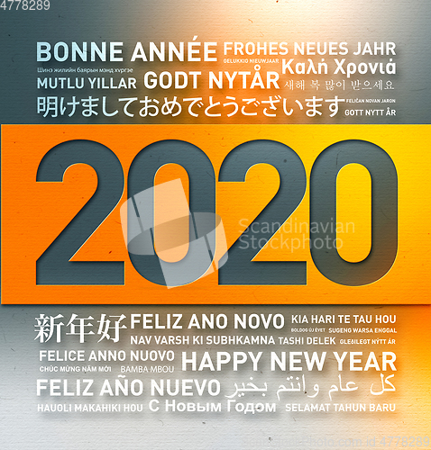 Image of Happy new year greetings from the world