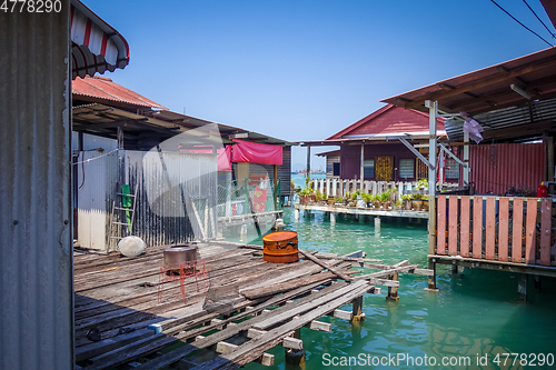 Image of George Town Chew jetty, Penang, Malaysia