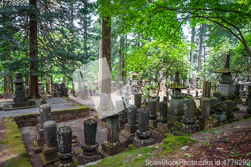 Image of Narabi Jizo graveyard, Nikko, Japan