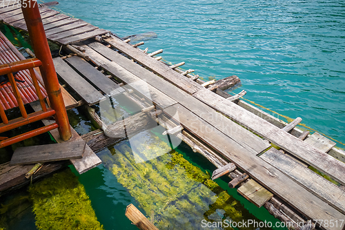 Image of Floating bungalow in Cheow Lan Lake, Khao Sok, Thailand