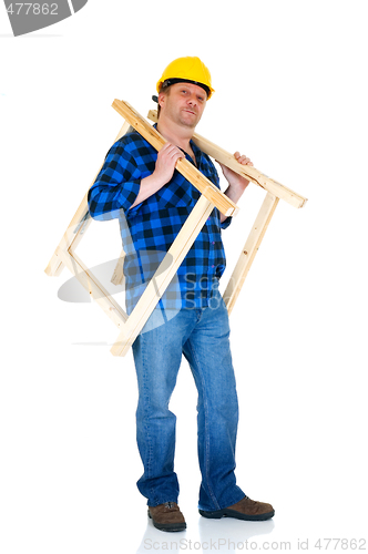 Image of Carpenter at work