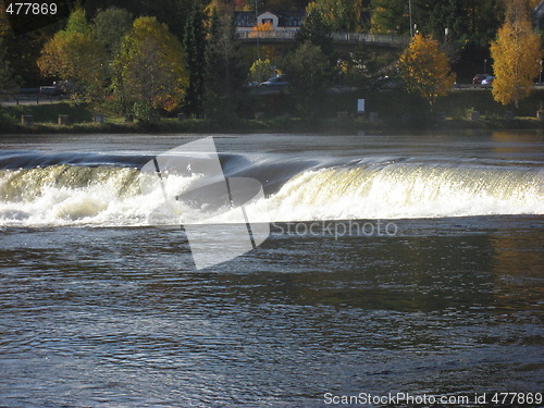 Image of River with a waterfall