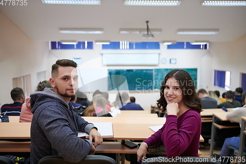 Image of Students Gruop In the uni Amphitheather