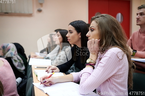 Image of Students Gruop In the uni Amphitheather